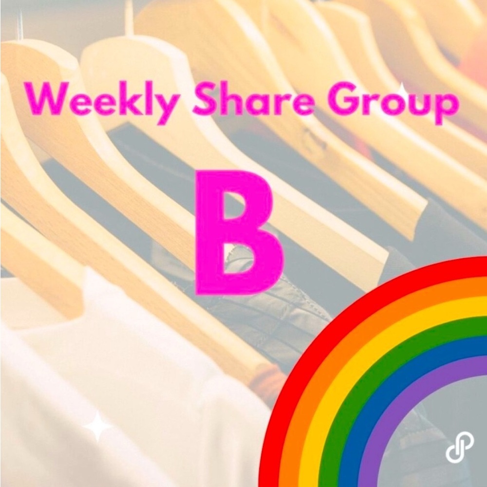 Weekly Poshmark Share Group 🩵 Aug 3 thru Aug 8 🌸